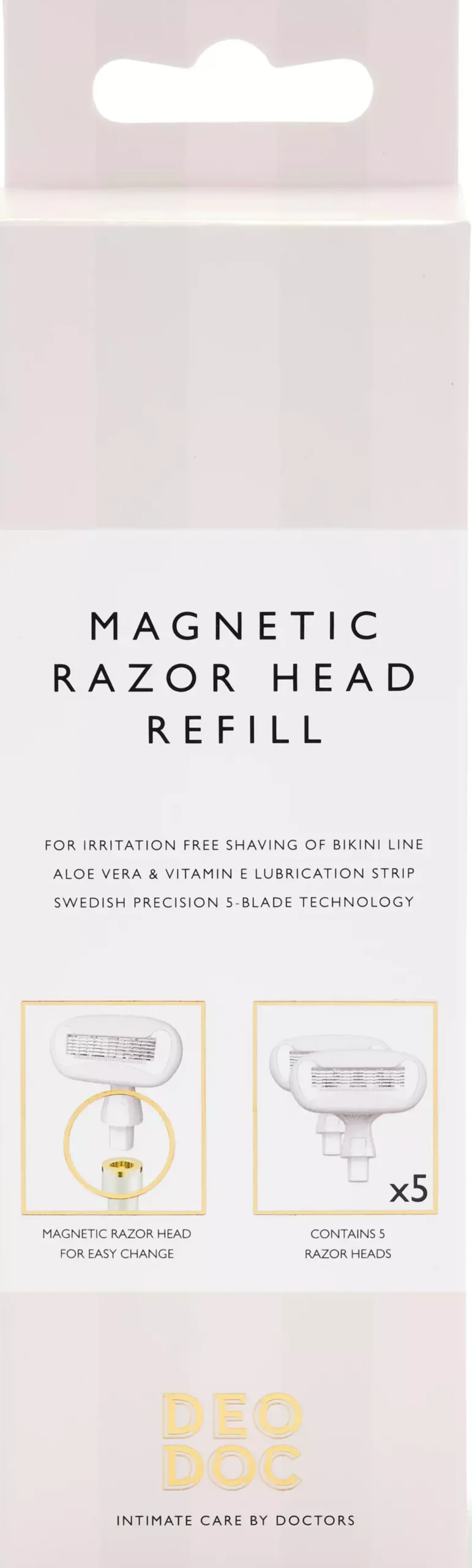 DeoDoc Magnetic Razor Head Refill