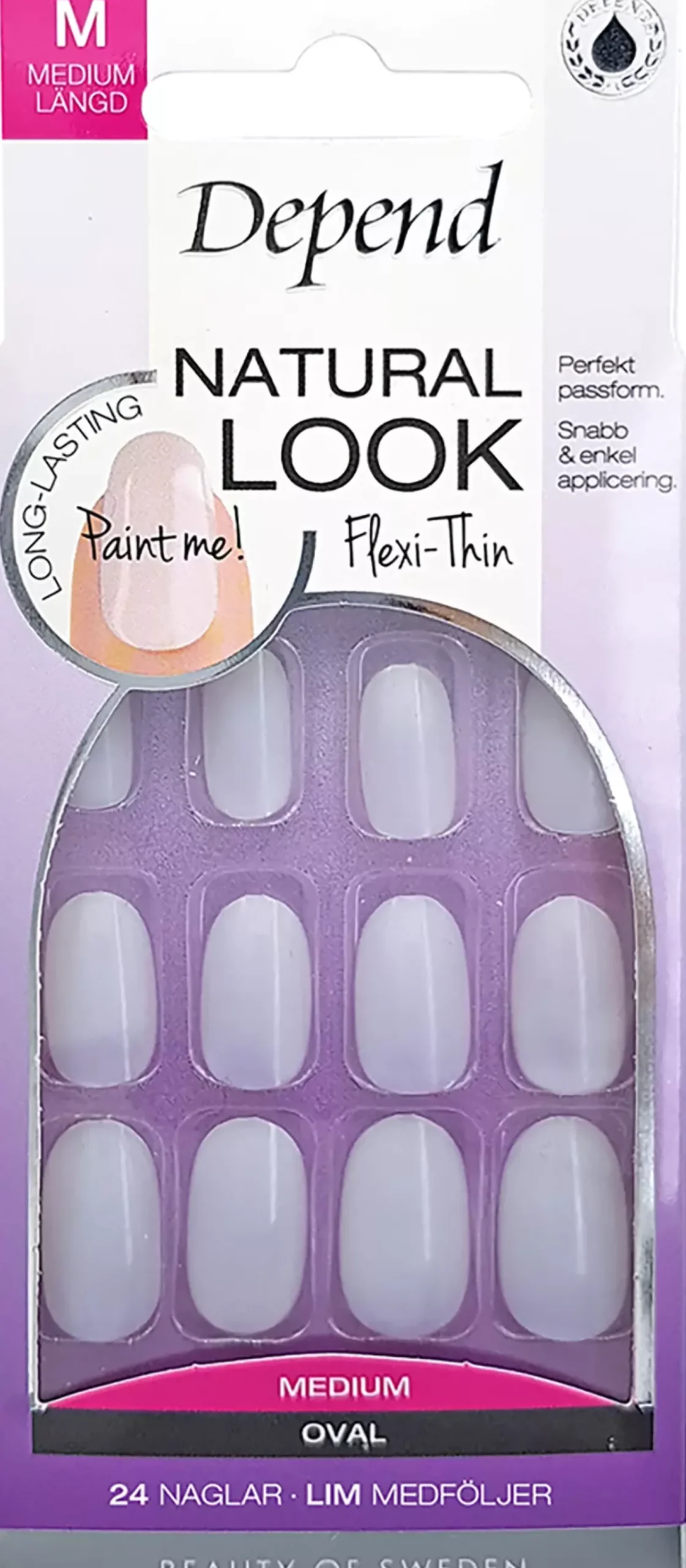 Depend Natural Look Oval