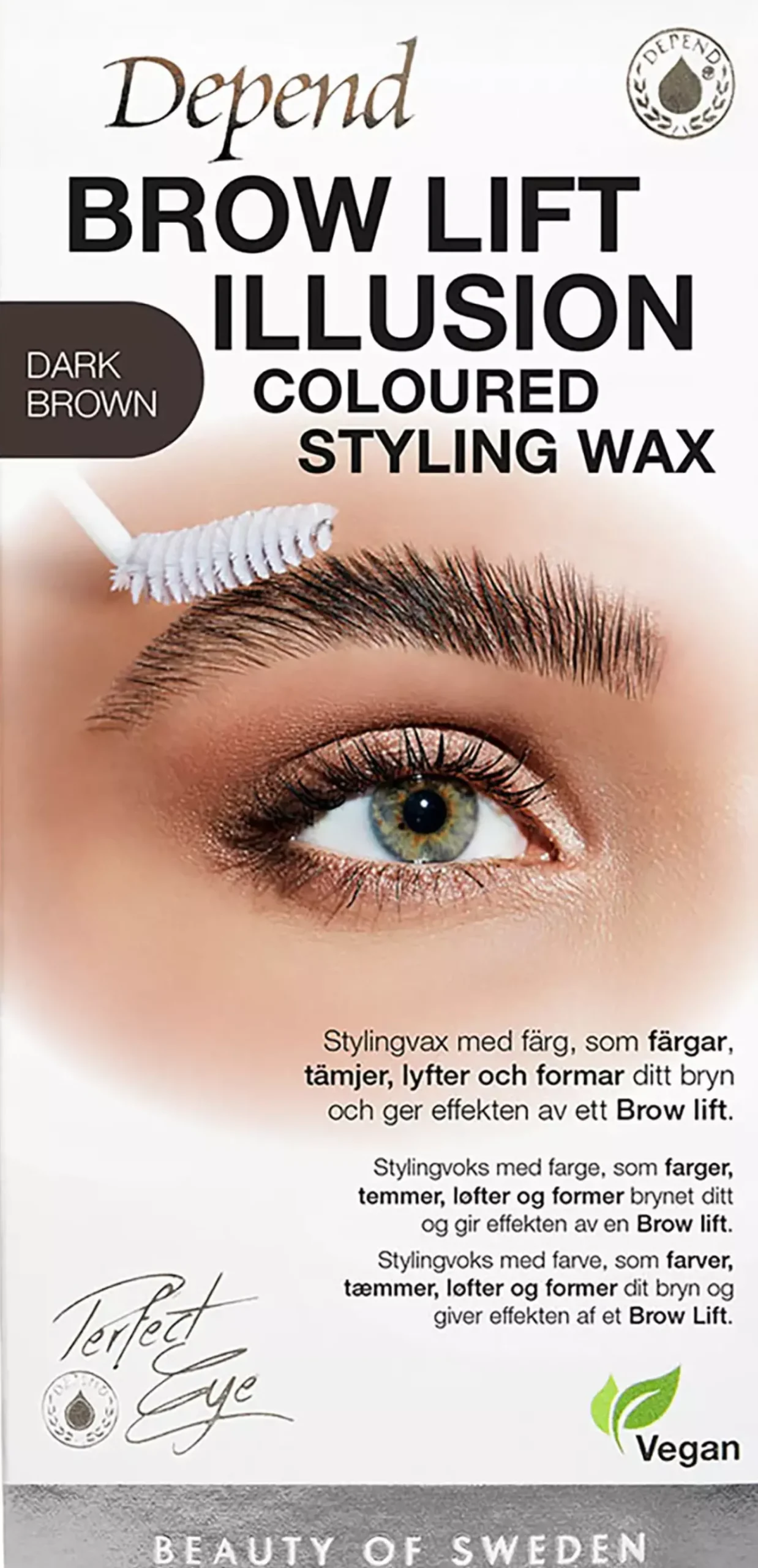 Depend Perfect Eye Brow Illusion Wax Taupe