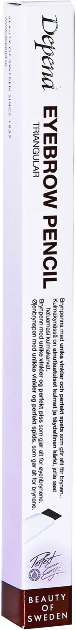 DependPerfect Eye Eyebrow Pencil Triagular Ebony