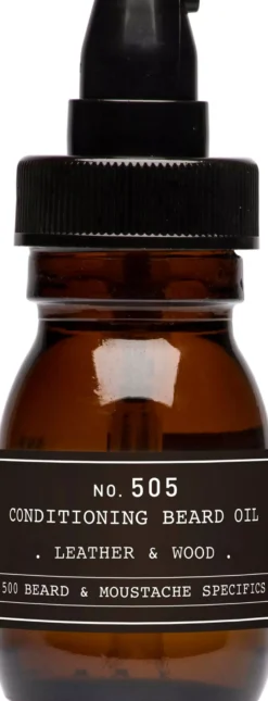 DEPOT MALE TOOLS No. 505 Conditioning Beard Oil Leather & Wood 30 ml