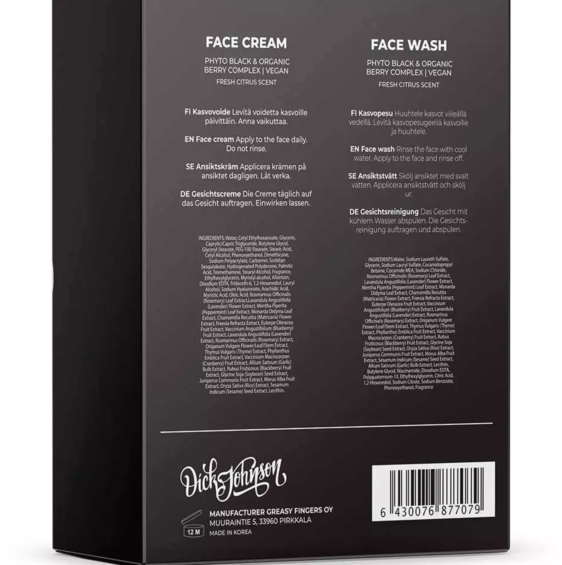 Dick JohnsonCore Skincare Kit CORE