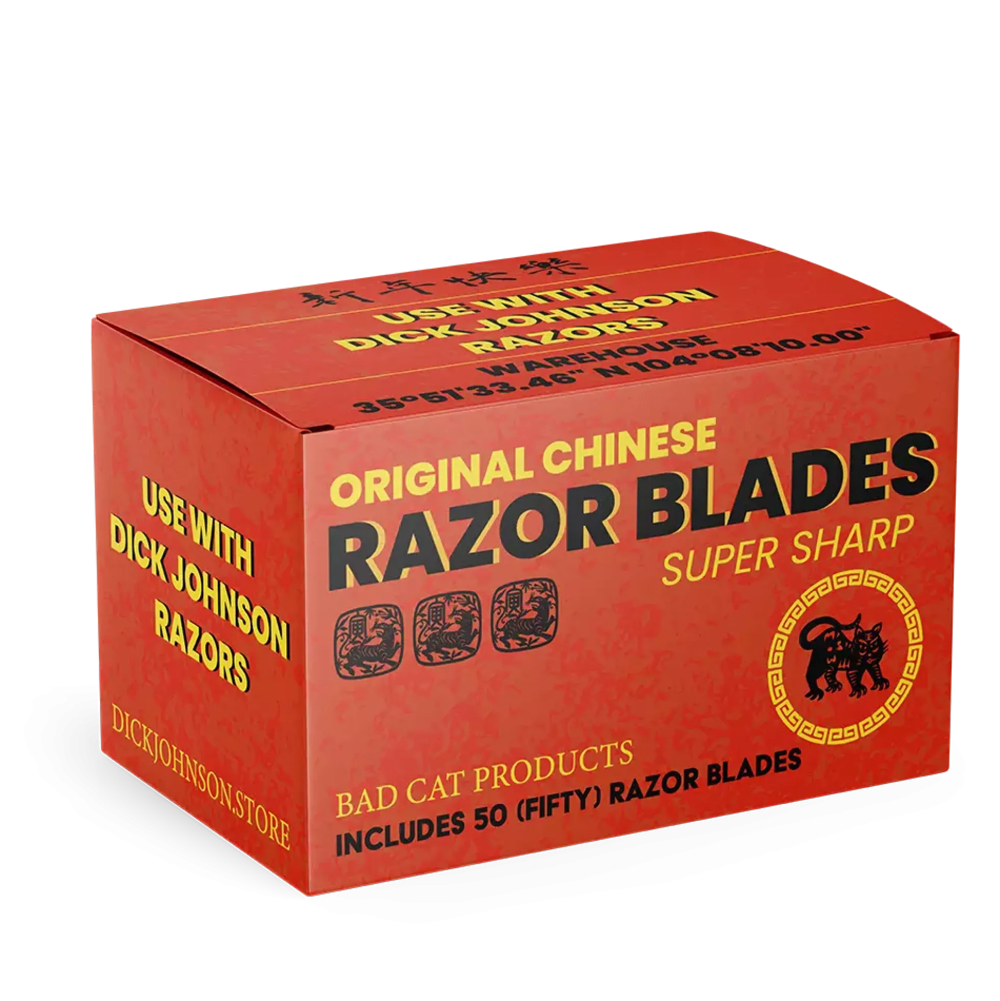 Dick Johnson Razor blades
