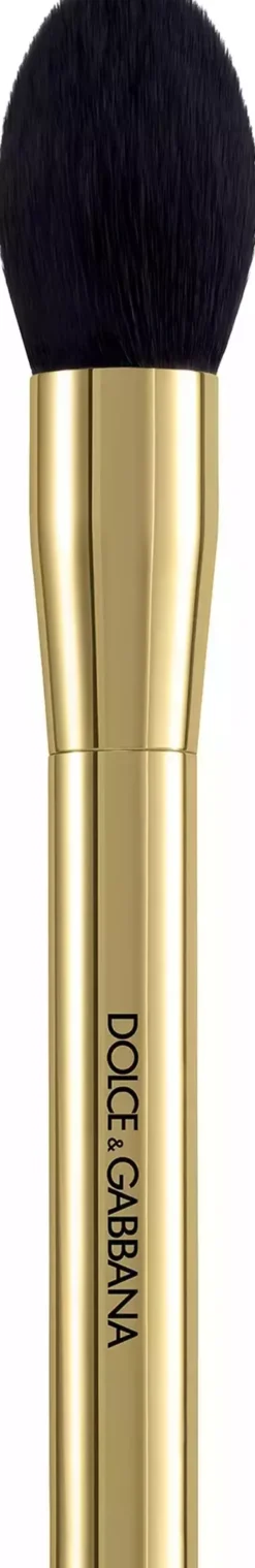 Dolce & GabbanaLight Blue Powder & Highlighter Beauty Brush Vegan - Ultra-Soft