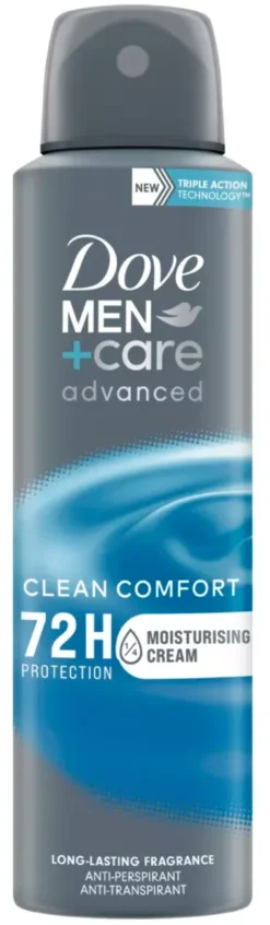 DoveMen+Care 72h Advanced Clean Comfort Spray 150 ml