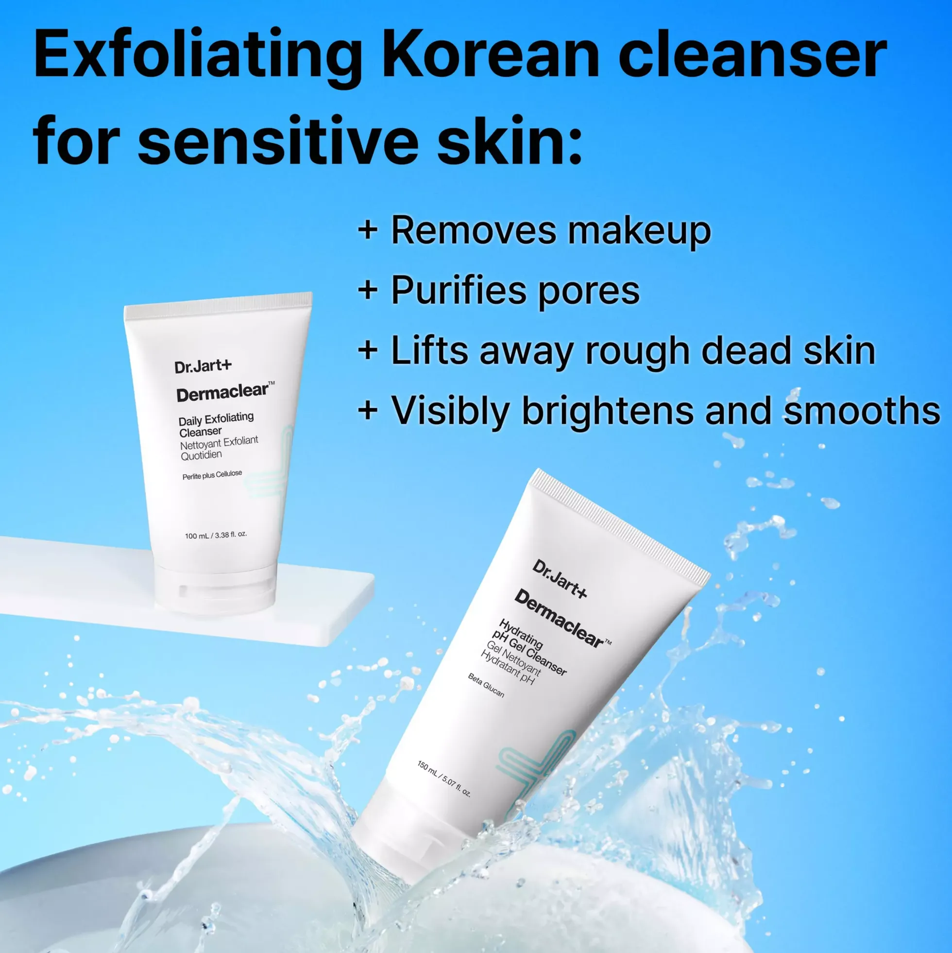 Dr.Jart+Dermaclear Daily Exfoliating Cleanser 100 ml