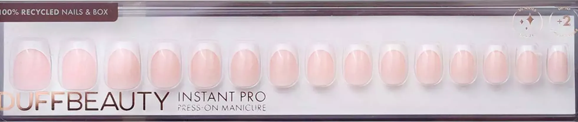 DUFFBEAUTY Instant Pro Press-On Manicure Square short