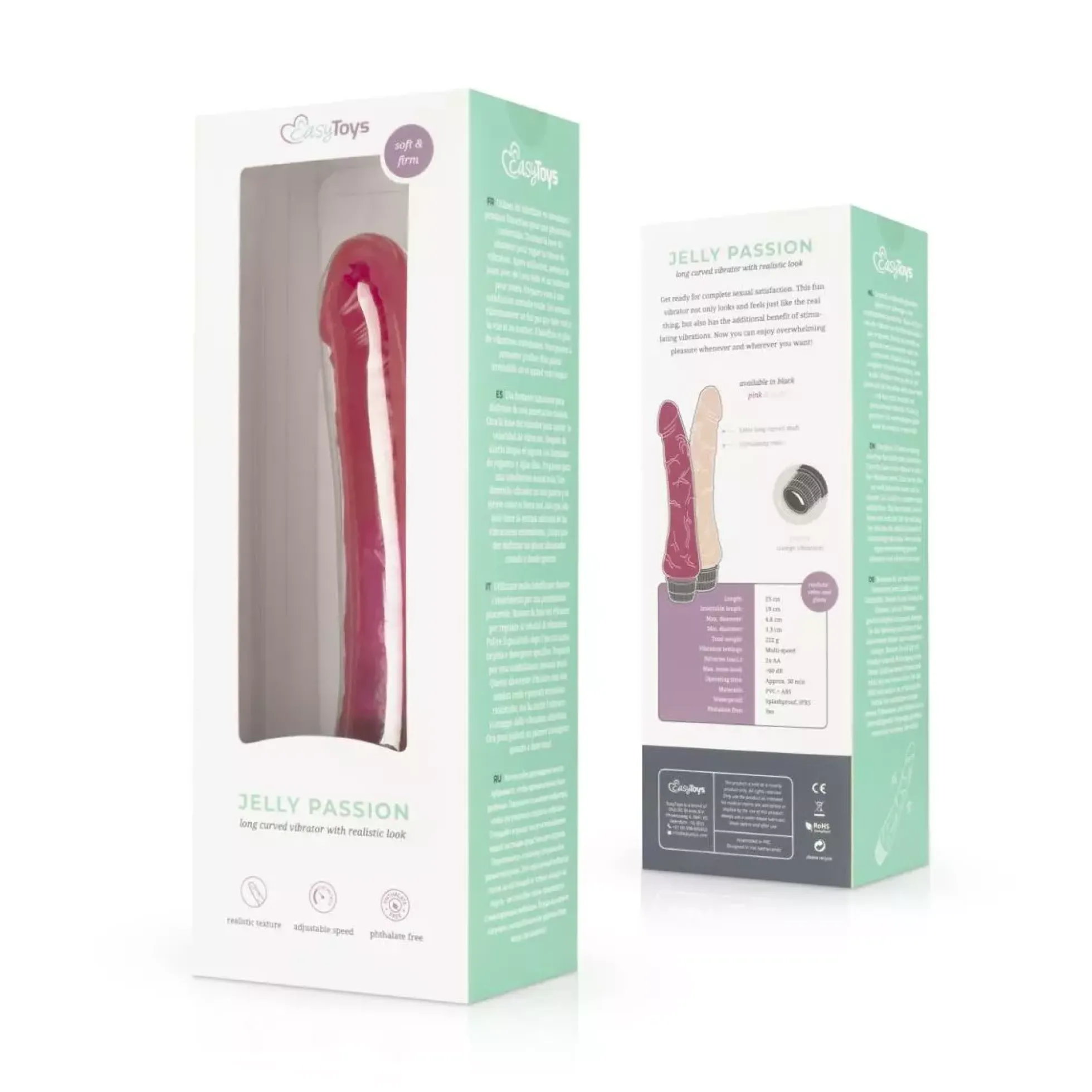 EasyToys Realistic Vibrating Multi Stimulator