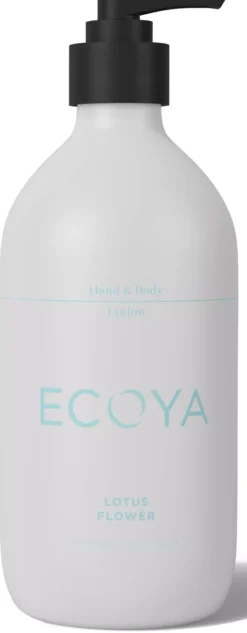 EcoyaLotus Flower Hand & Body Lotion 450 ml