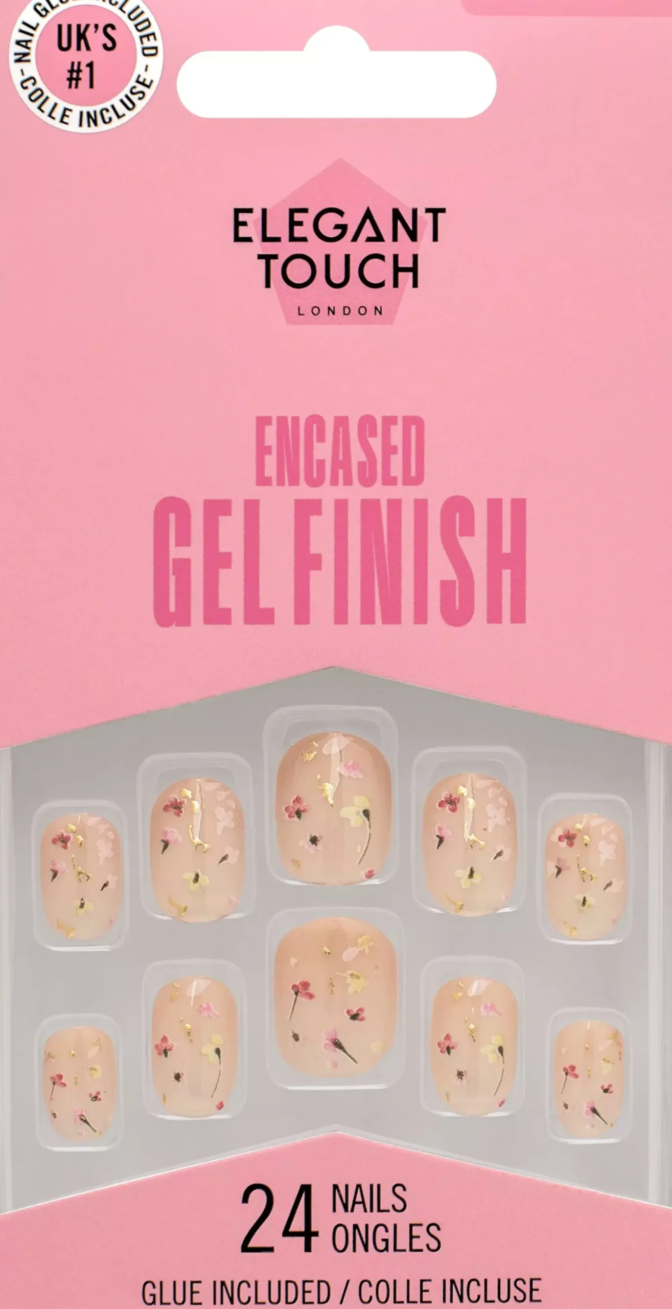 Elegant Touch Gel Finish Encased Gel Forever Flowers