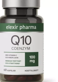 Elexir Pharma Coenzyme Q10 100mg 60 st