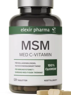 Elexir Pharma MSM plus C Vitamin 120 st