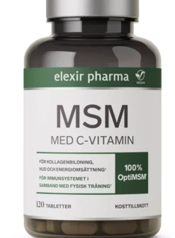 Elexir Pharma MSM plus C Vitamin 120 st