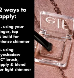 e.l.f. Fine as Fleck Glitter Eyeshadow Straight Fire