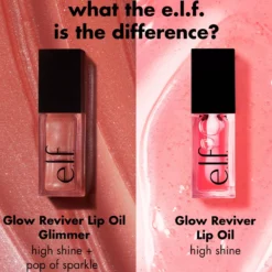 e.l.f. Glow Reviver Lip Oil It's Giving Guava