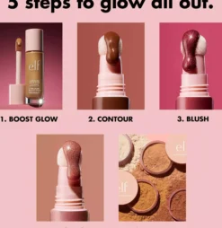 e.l.f. Halo Glow Highlight Beauty Wand Champagne Campaign