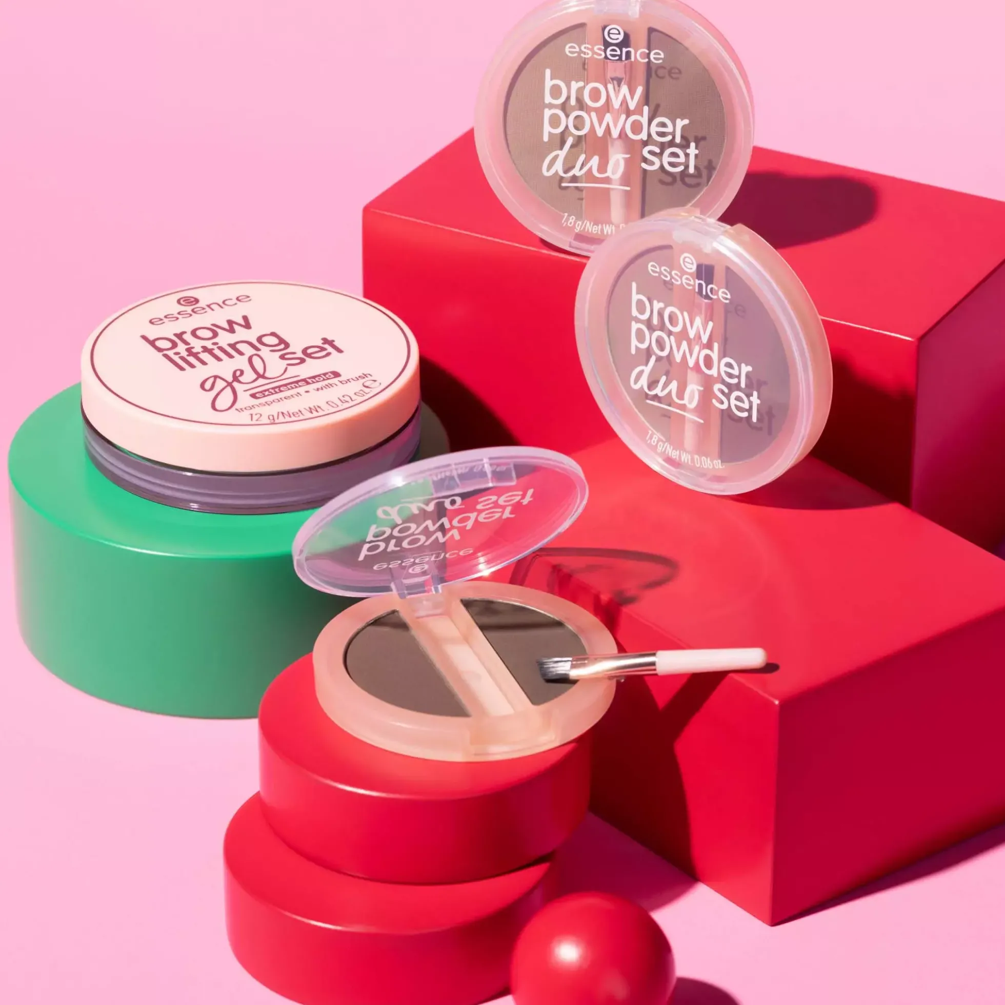 essence Brow Powder Duo Set 01 Light