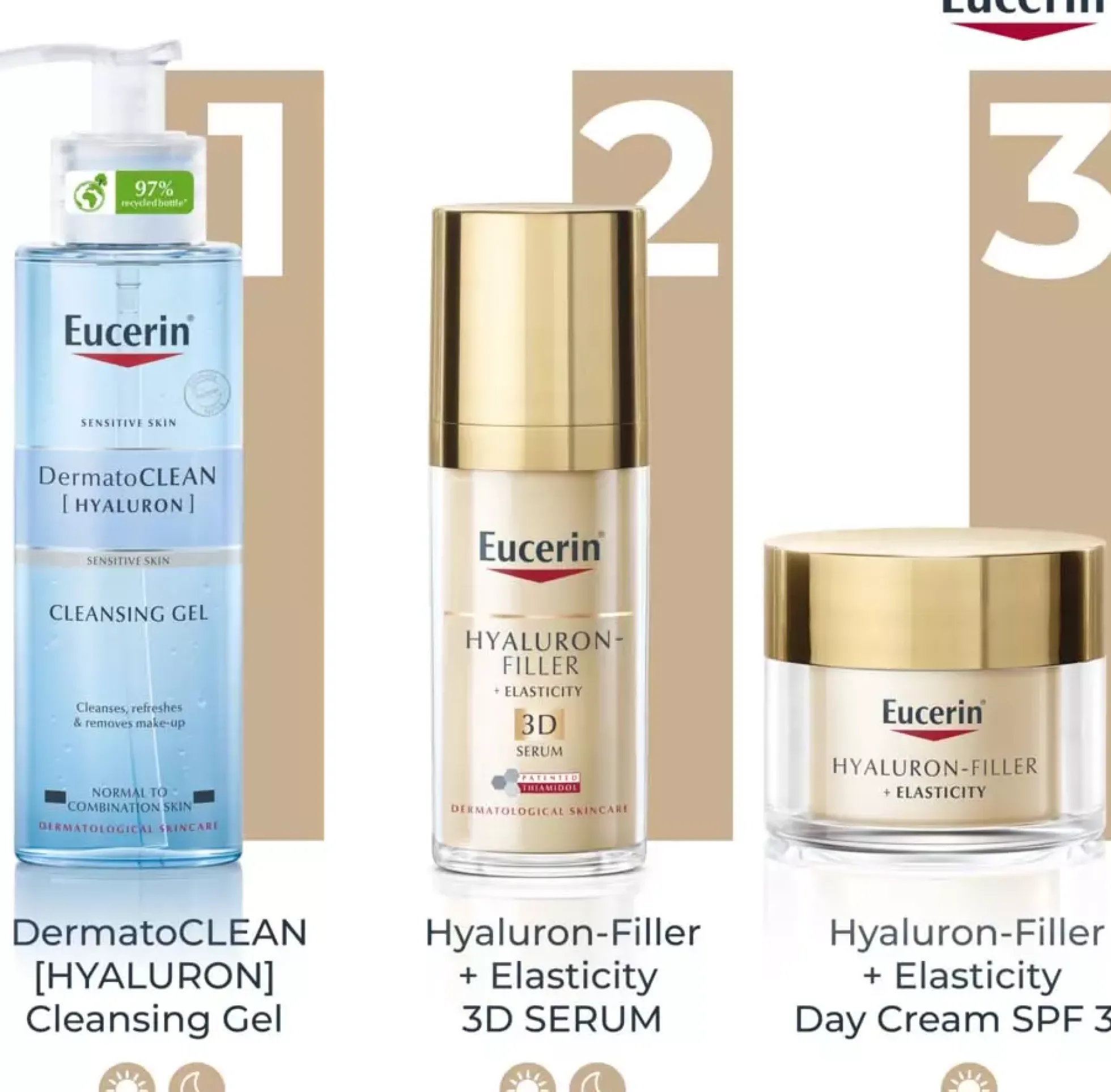 EucerinHyaluron-Filler + Elasticity Day Cream SPF30 Refill 50 ml