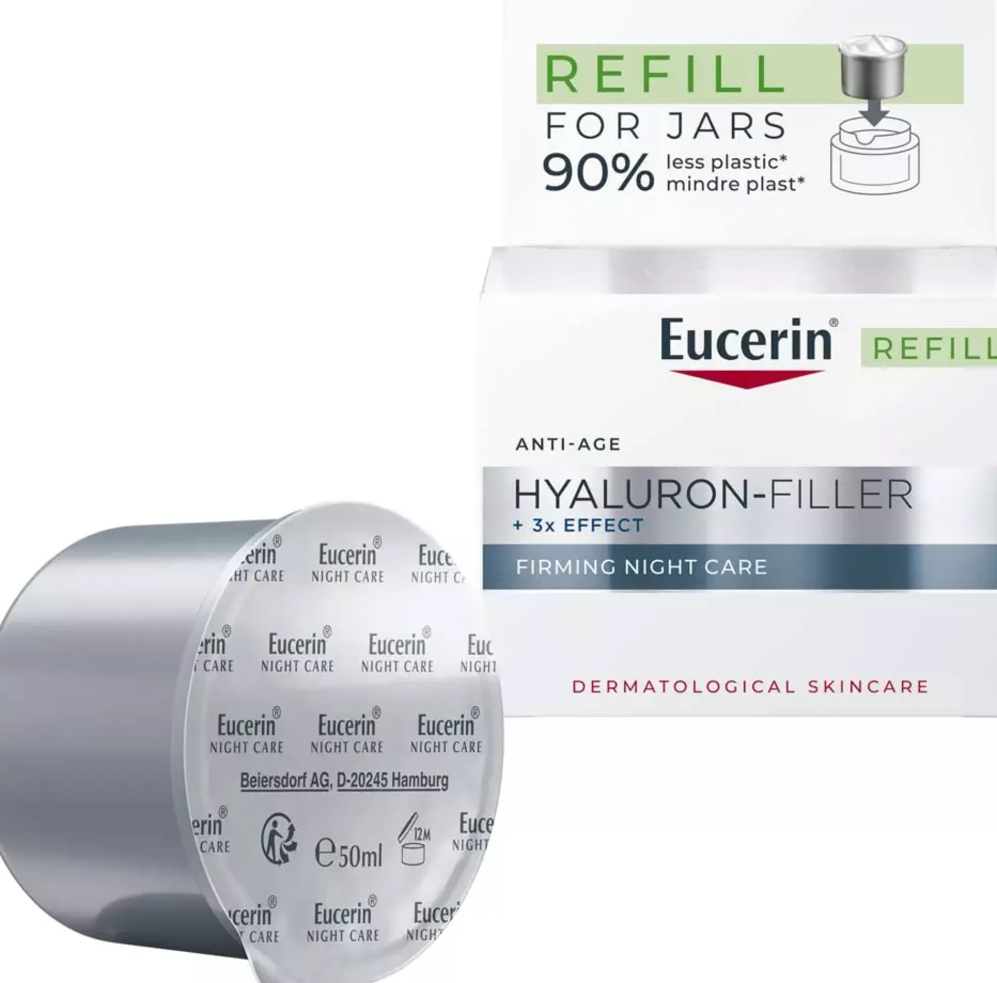 EucerinHyaluron-Filler +3x Effect Firming Night Care Refill 50 ml