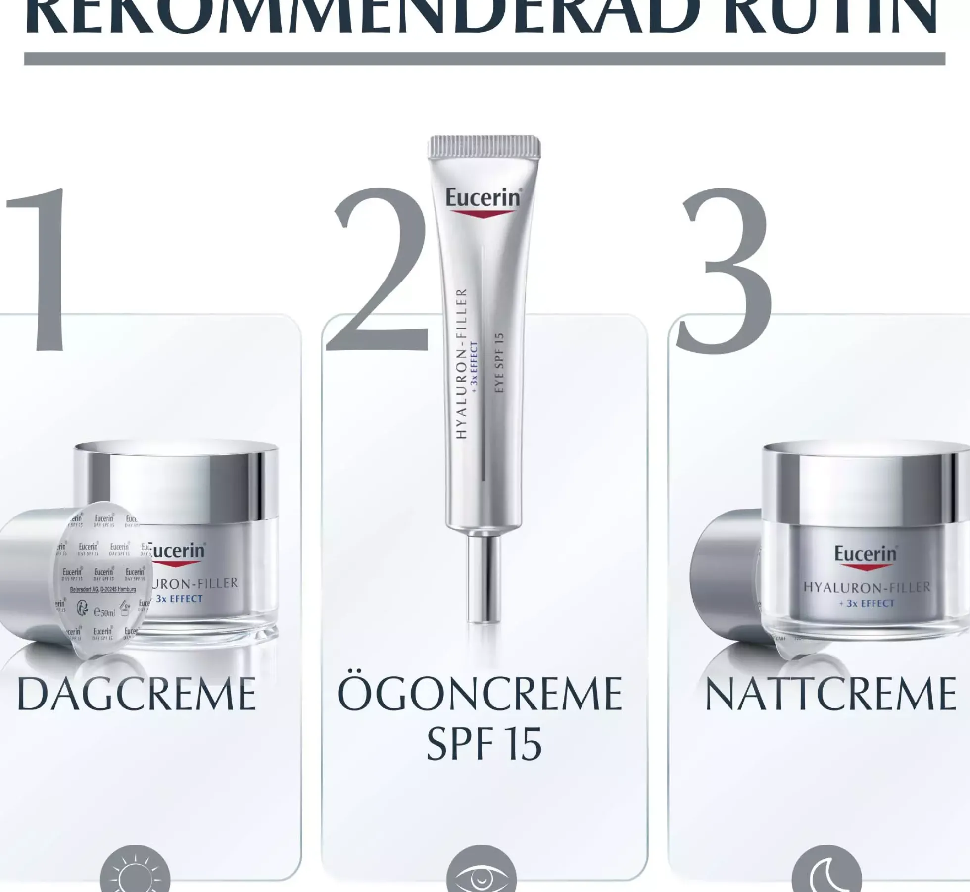 EucerinHyaluron-Filler +3x Effect Firming Night Care Refill 50 ml