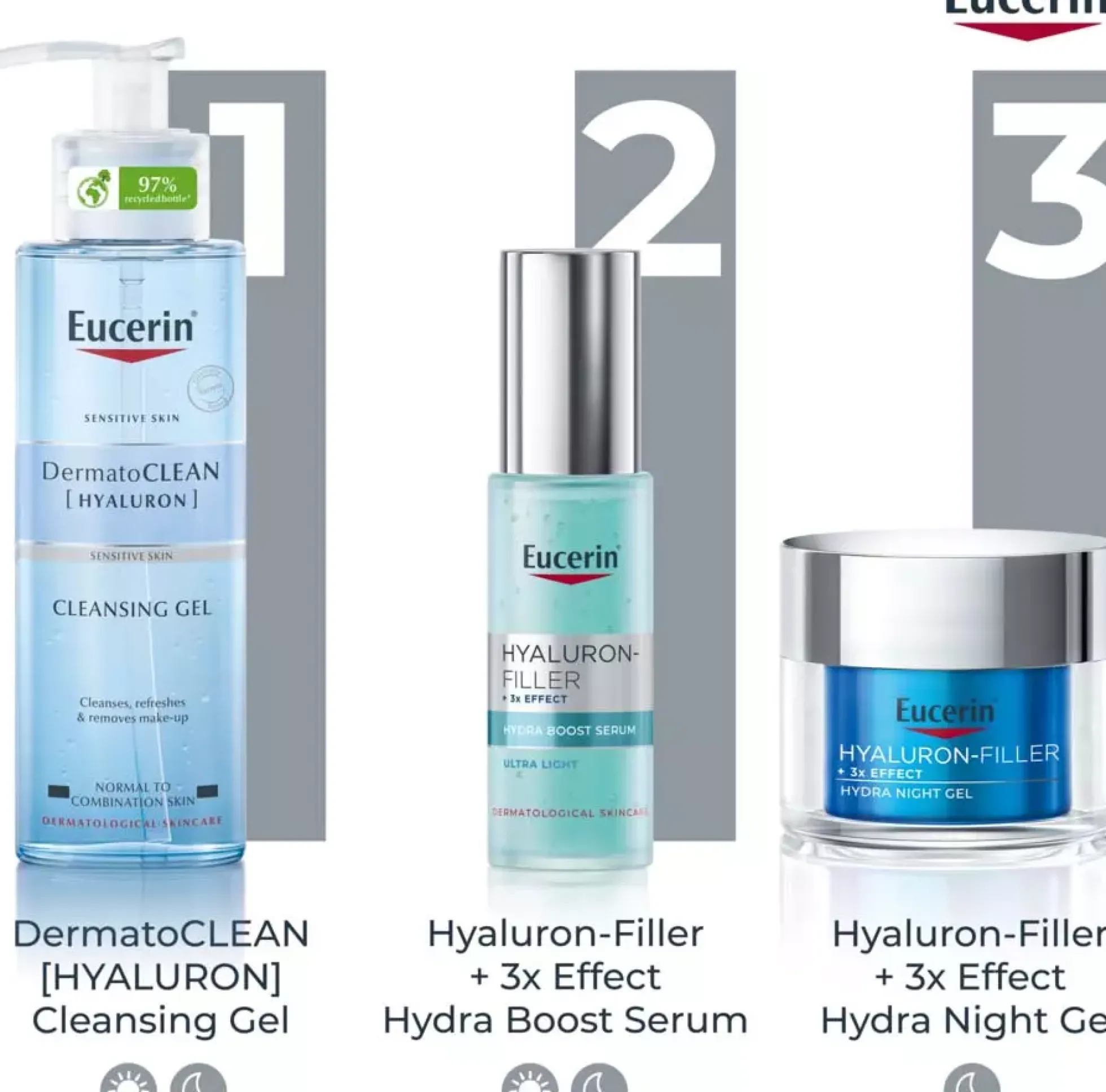 EucerinHyaluron-Filler +3x Effect Hydra Night Gel 50 ml