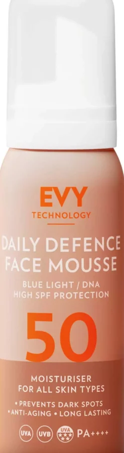 EVY Daily Defense Face Mousse SPF50 75 ml