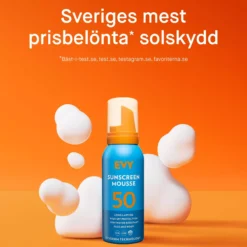 EVY Sunscreen mousse spf 50 100 ml