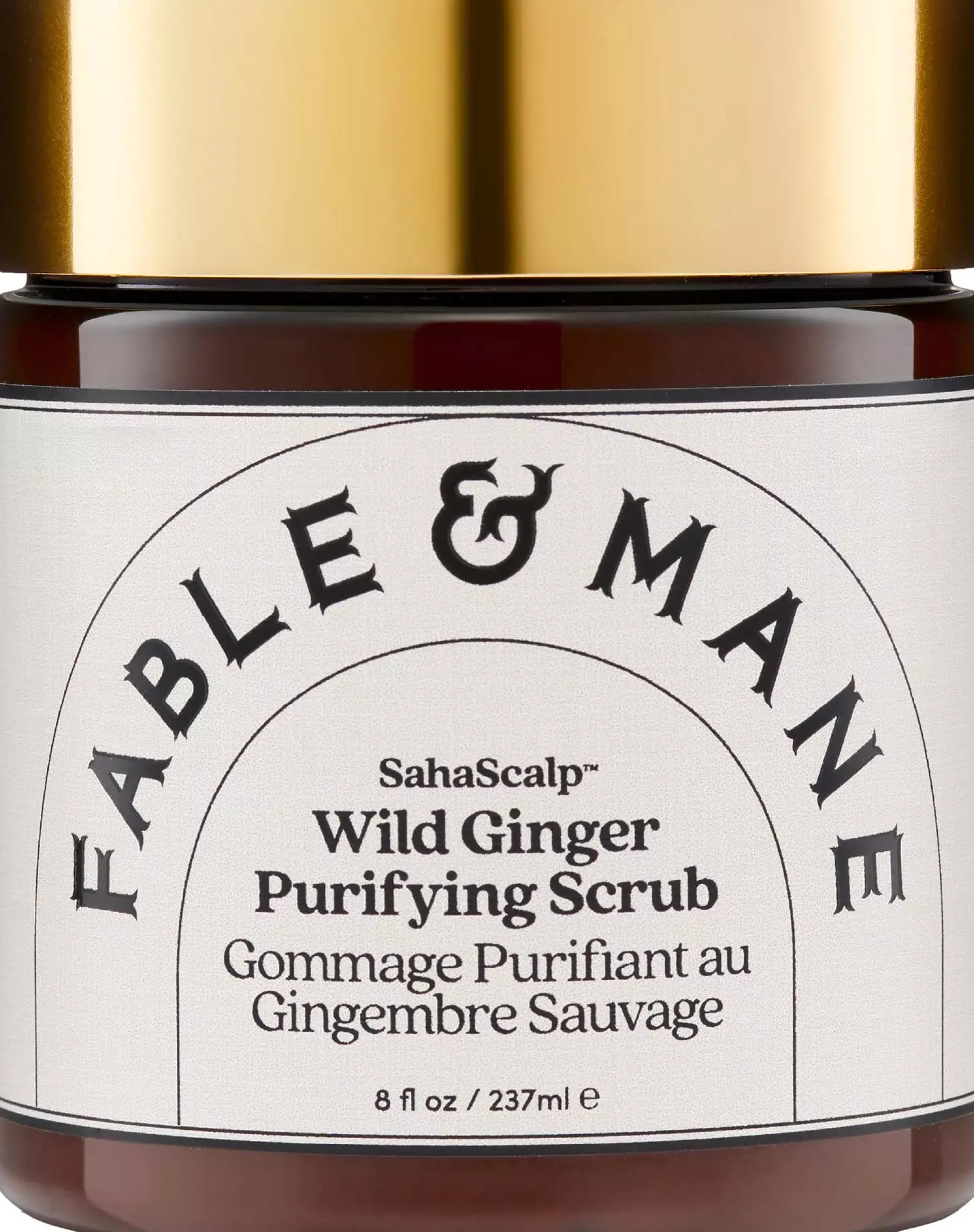 Fable & Mane SahaScalp Wild Ginger Purifying Scrub 237 ml