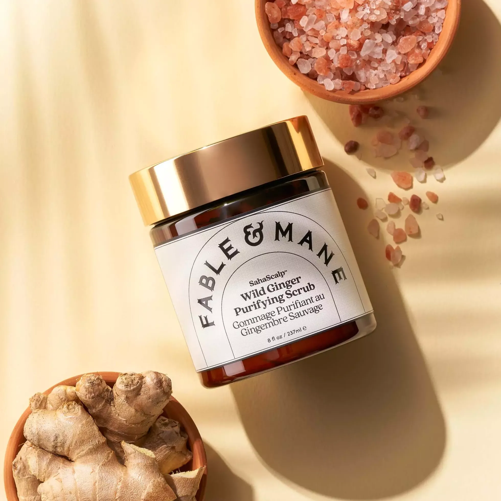 Fable & Mane SahaScalp Wild Ginger Purifying Scrub 237 ml