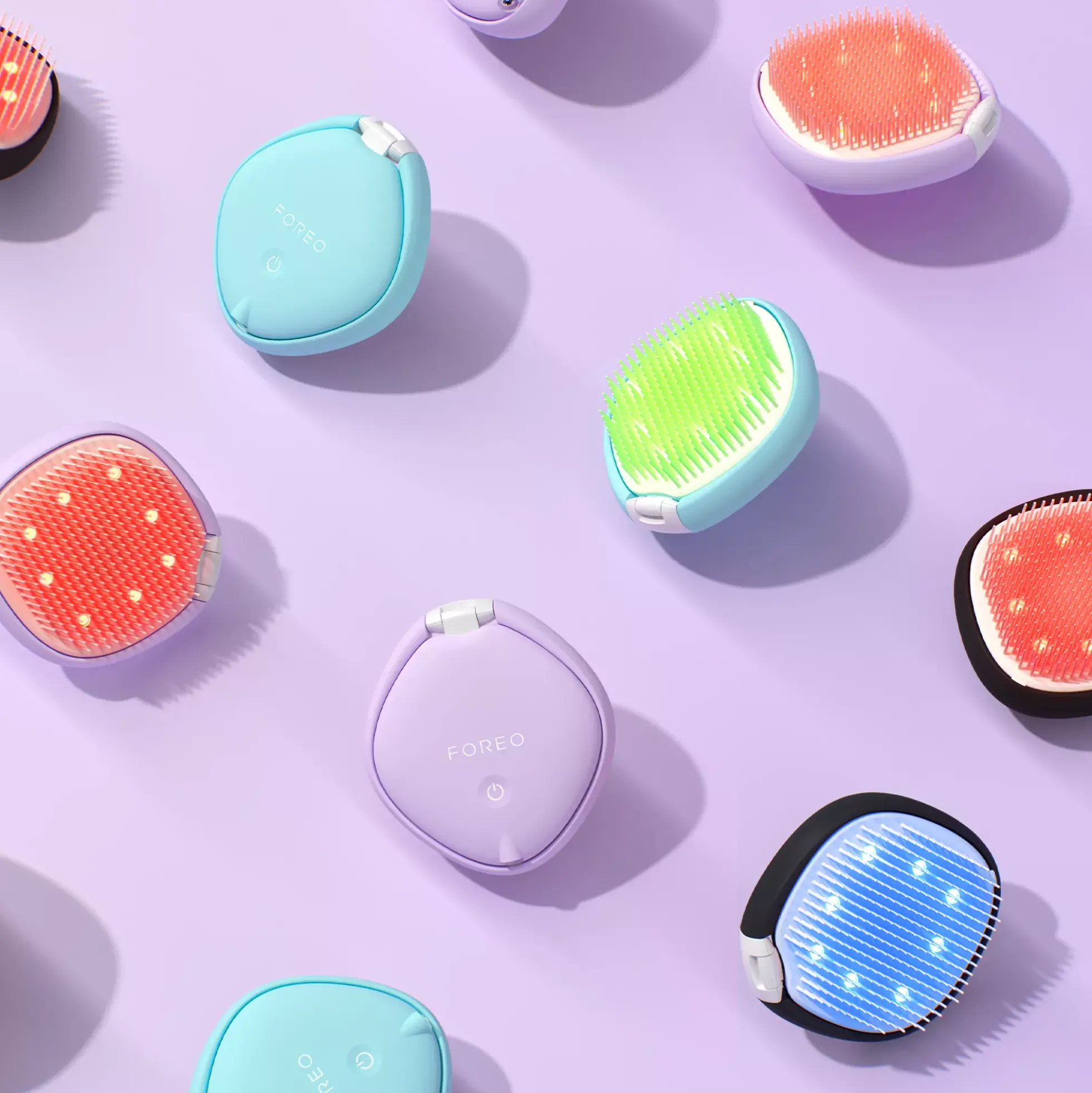 FOREOFLIP For EveryOne Play Advanced LED Light Hairbrush Midnight Magic!