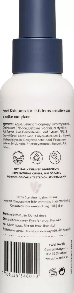 Forest Kids Hair Detangler 150 ml