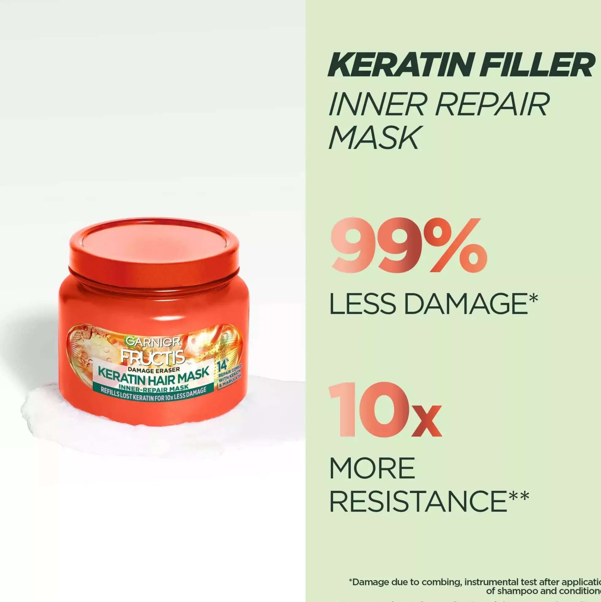 GarnierFructis Damage Eraser Keratin Hair Mask 320 ml