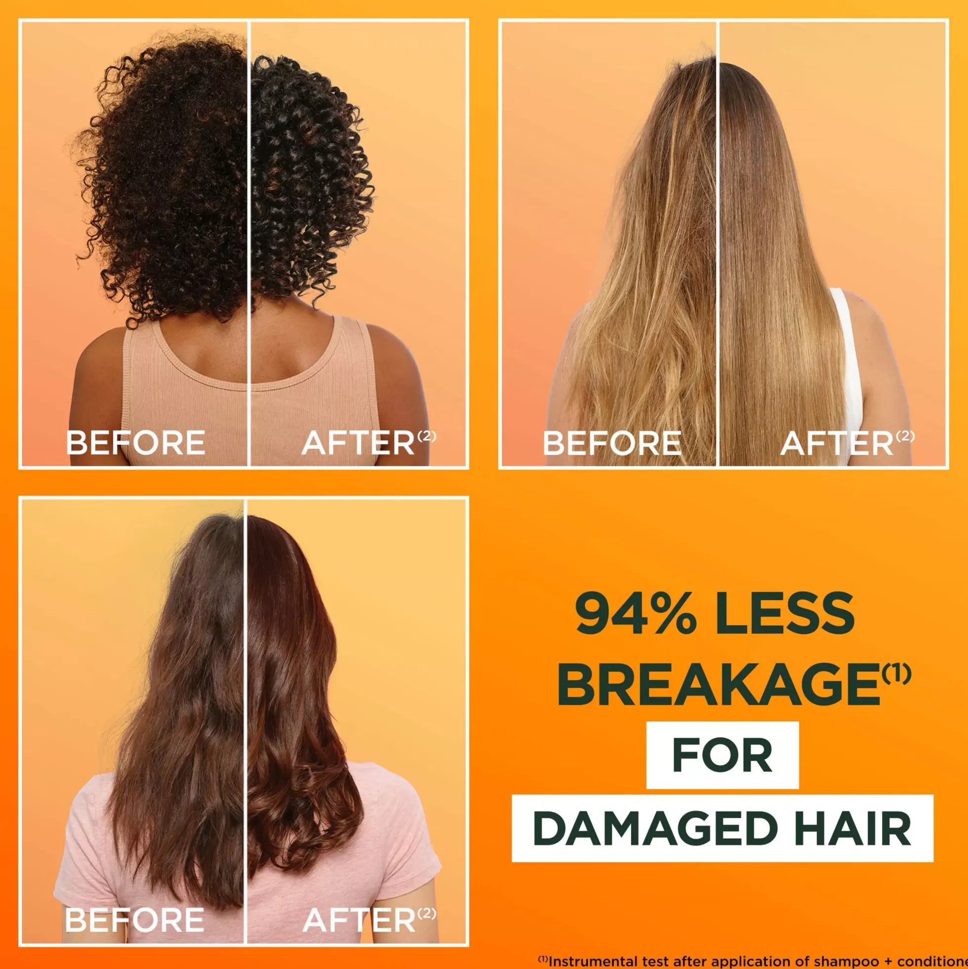 GarnierFructis Papaya Hair Food Repairing Shampoo 350 ml