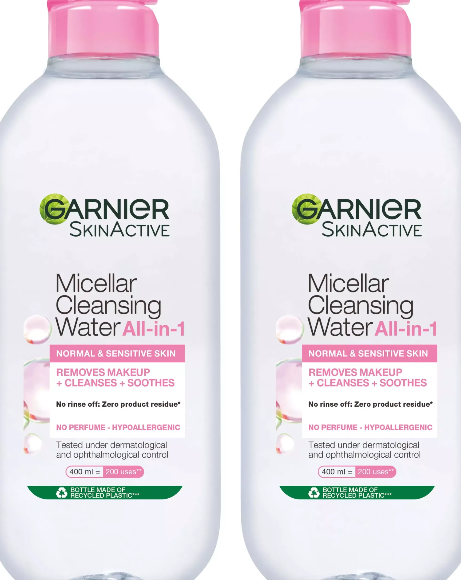 GarnierSkinActive Micellar Cleansing Water Duo 2x400 ml