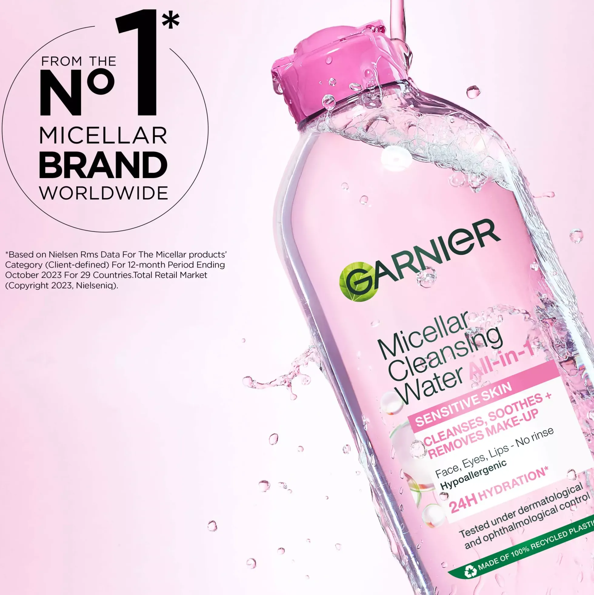 GarnierSkinActive Micellar Cleansing Water Duo 2x400 ml