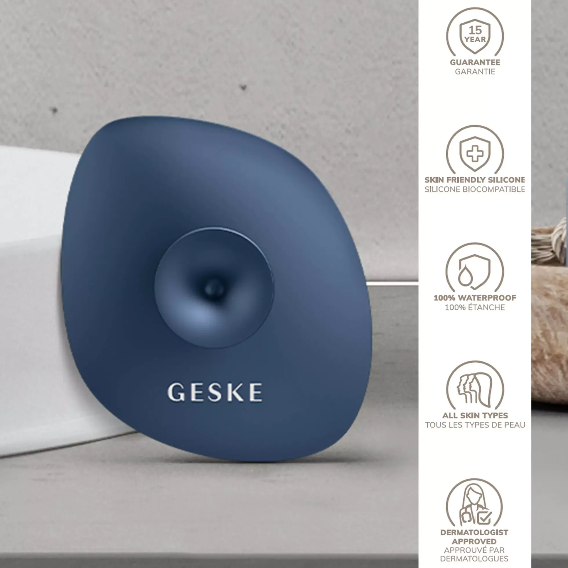 Geske4 in 1 Facial Brush Midnight