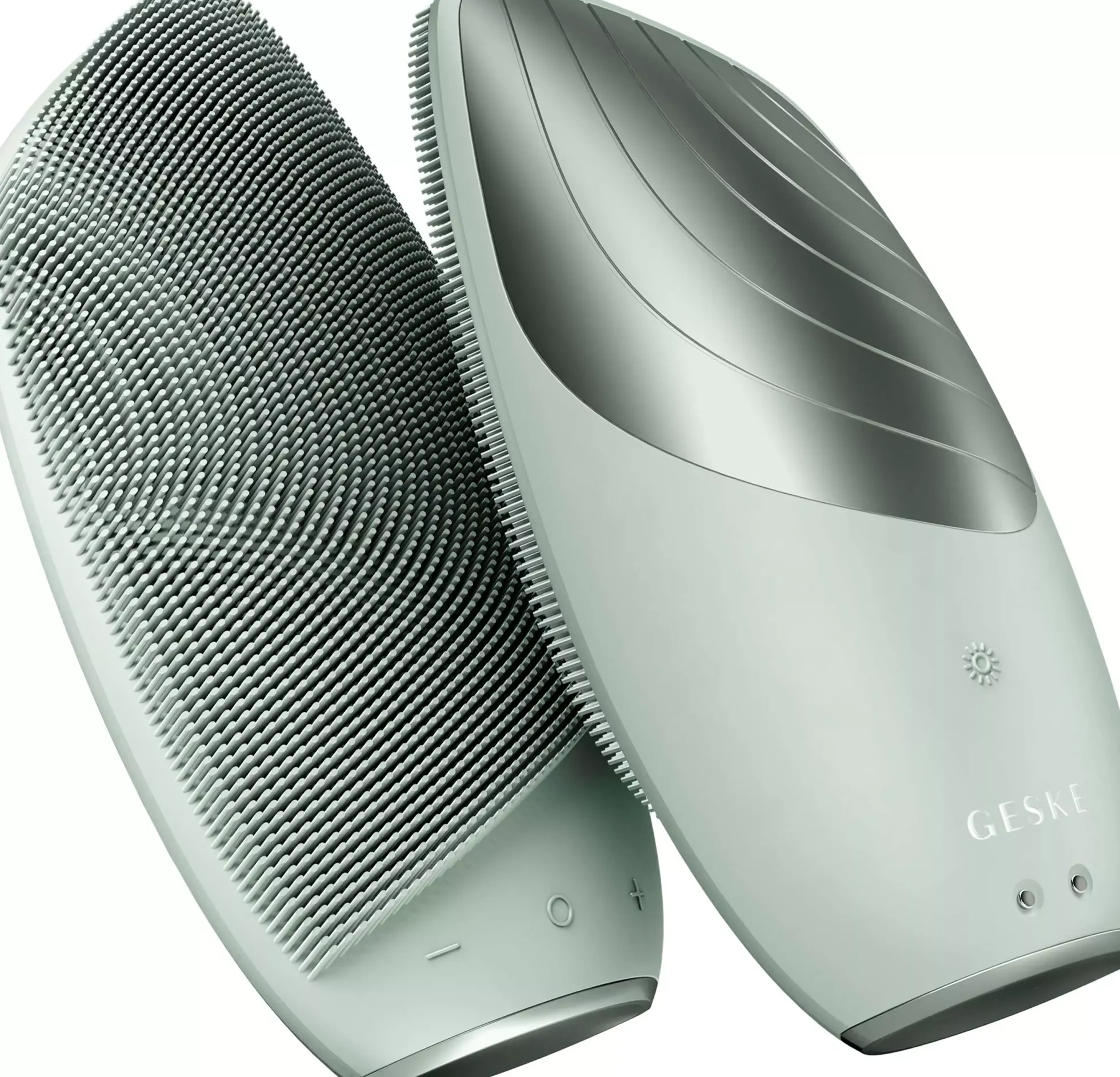 Geske6 in 1 Sonic Thermo Facial Brush Green
