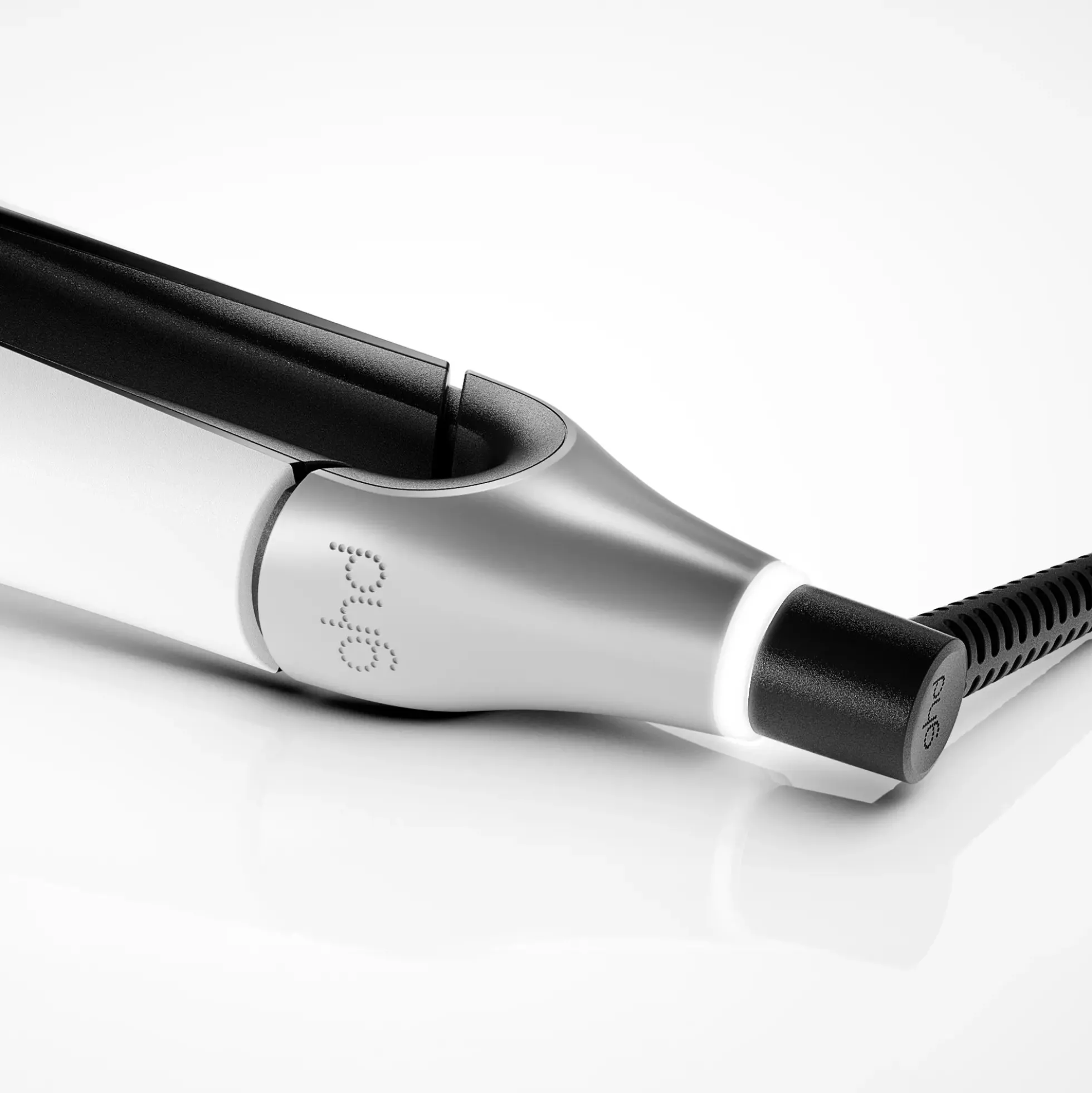 ghd Chronos Max Wide Plate Hair Straightener White
