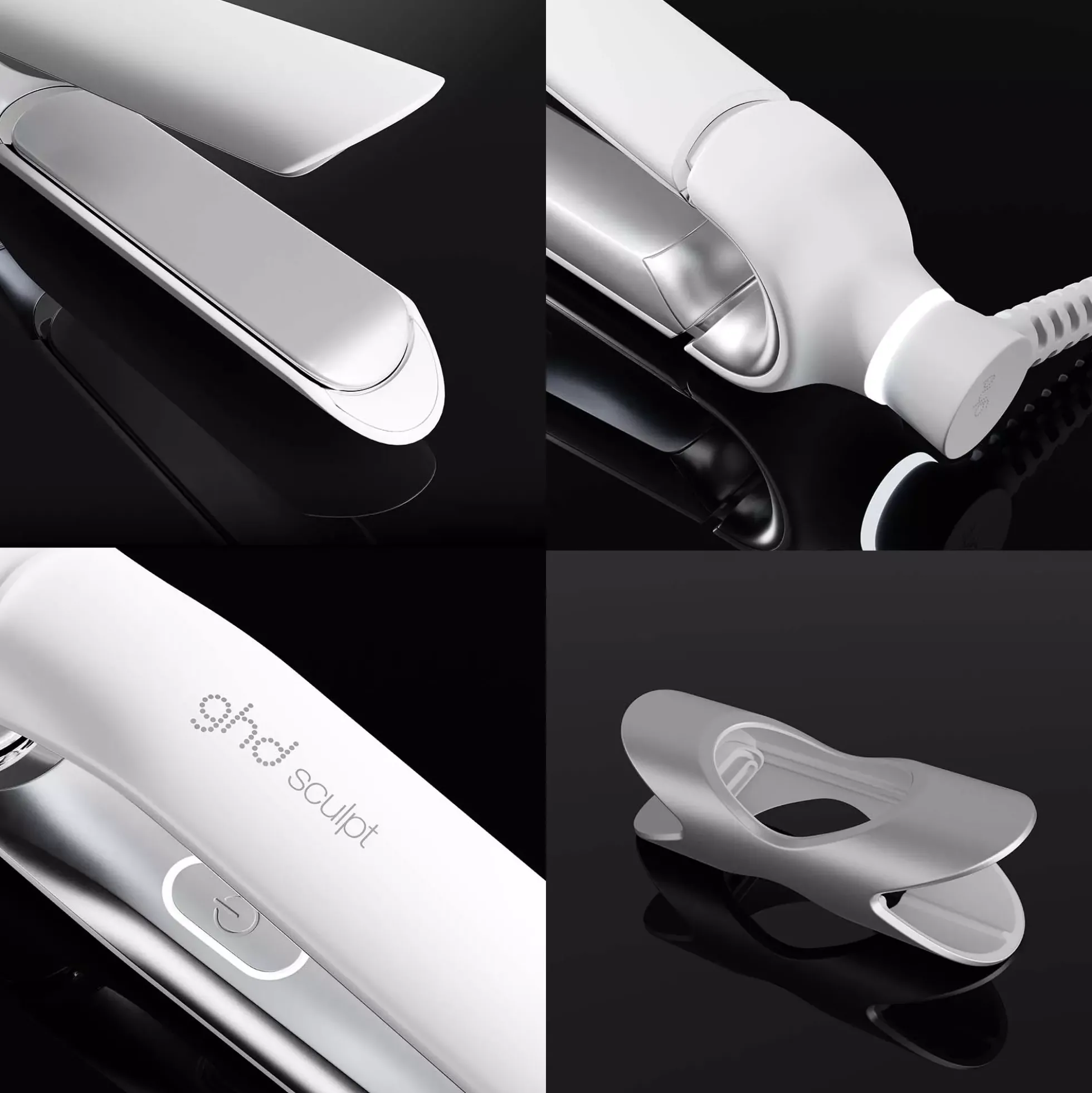 ghd Sculpt Interactive Hair Straightener White