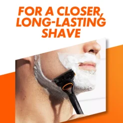 Gillette Fusion5 Razor For Men 1 Razor 2 Razor Blade Refills
