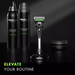 Gillette Labs Razor With Exfoliating Bar & Stand