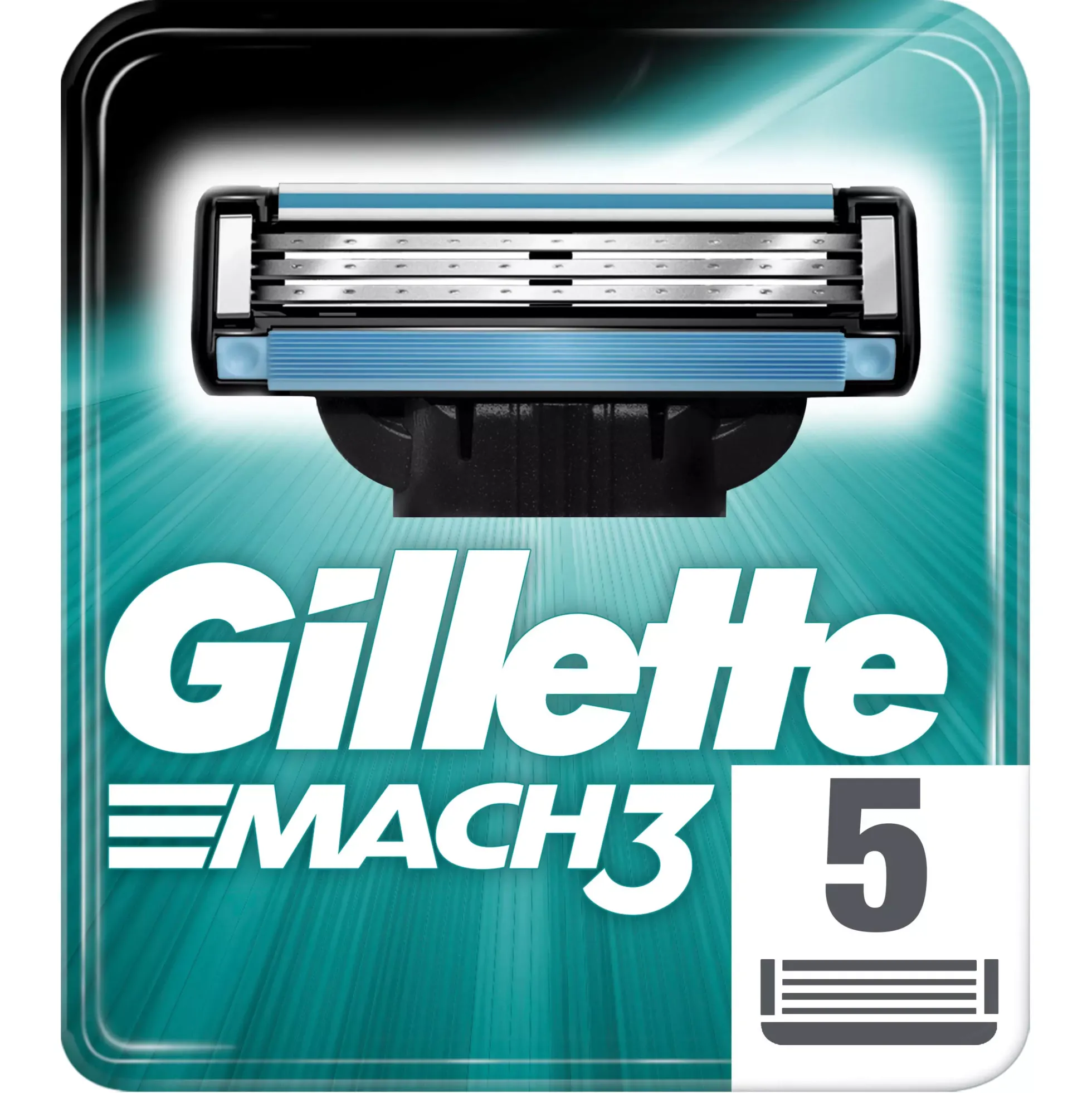 GilletteMach3 Men's Razor Blade Refills 5 st
