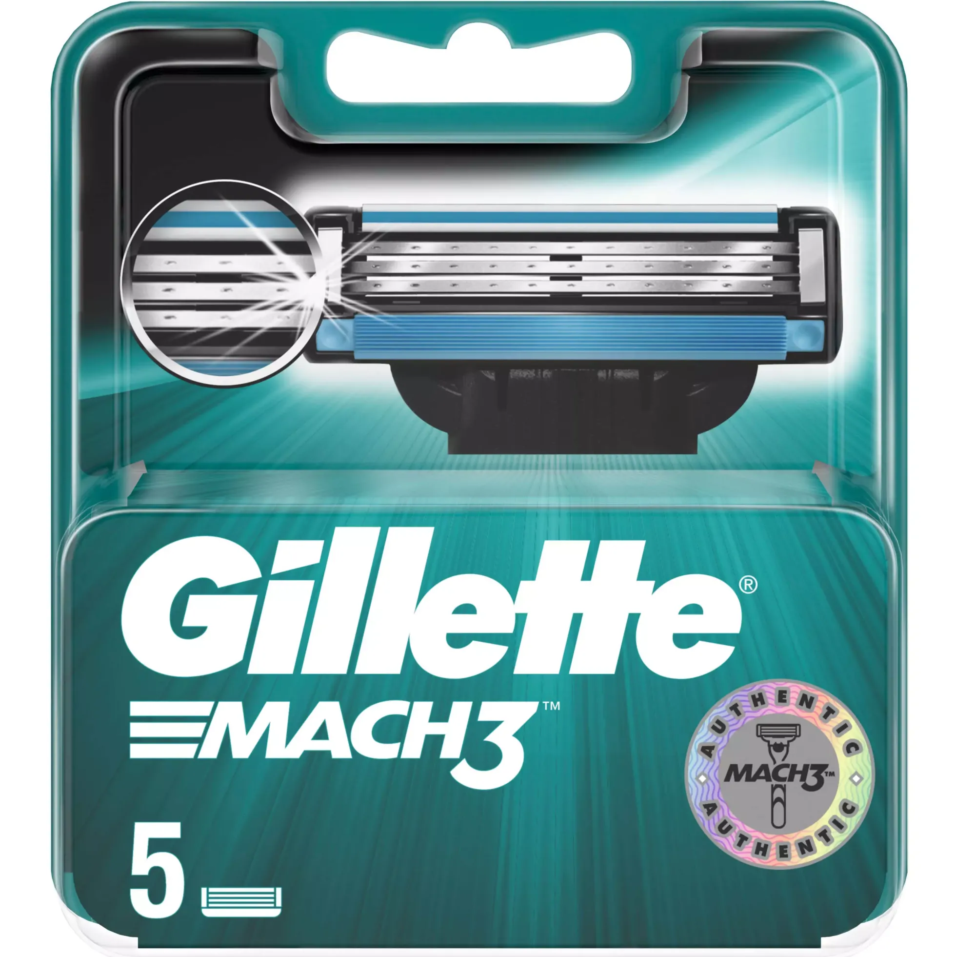 GilletteMach3 Men's Razor Blade Refills 5 st
