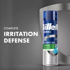 Gillette Series Sensitive Men's Shaving Gel 2x200ml 400 ml