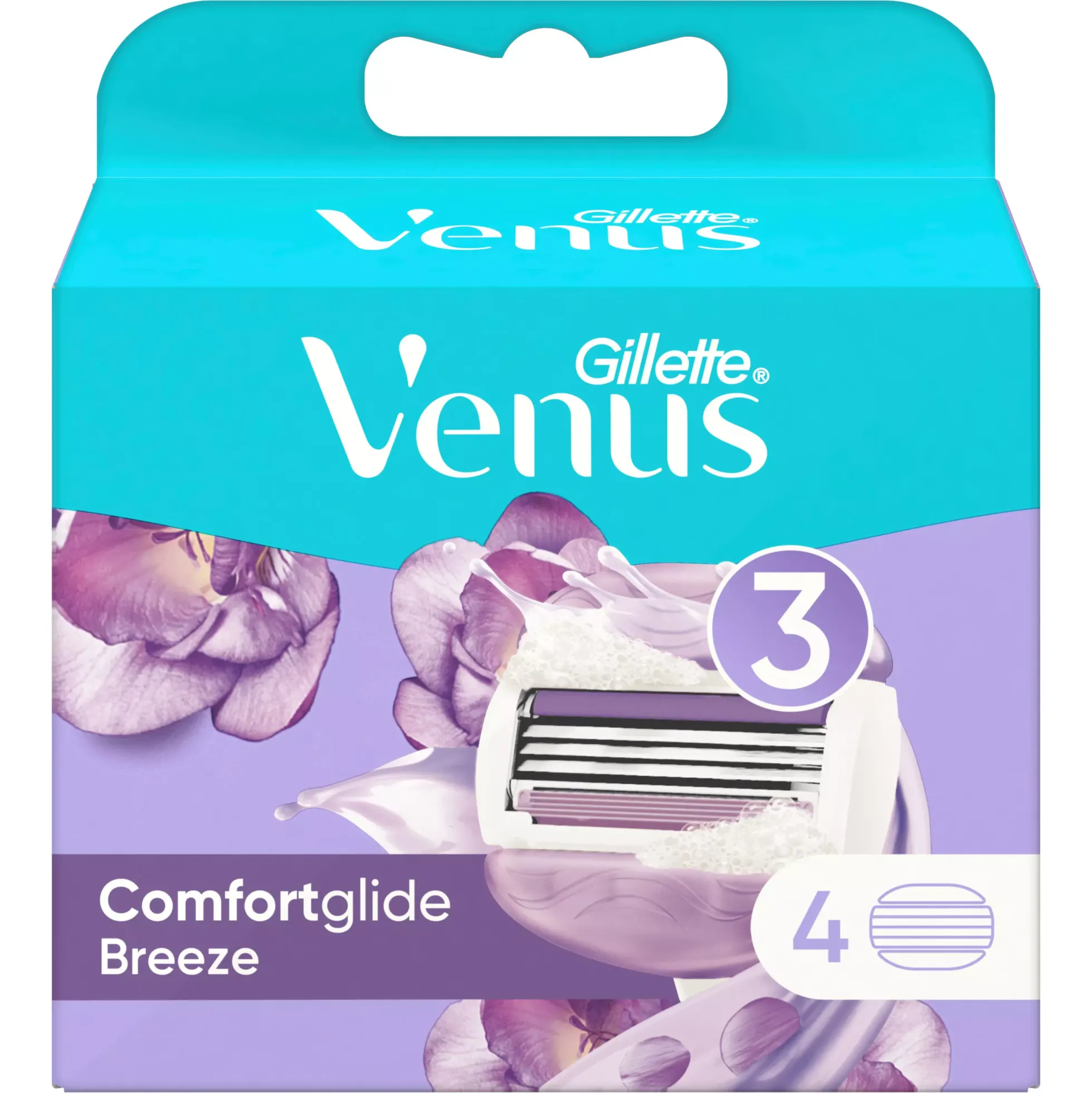 Gillette VenusComfortGlide Breeze Razor Blades 4-pack 4 st