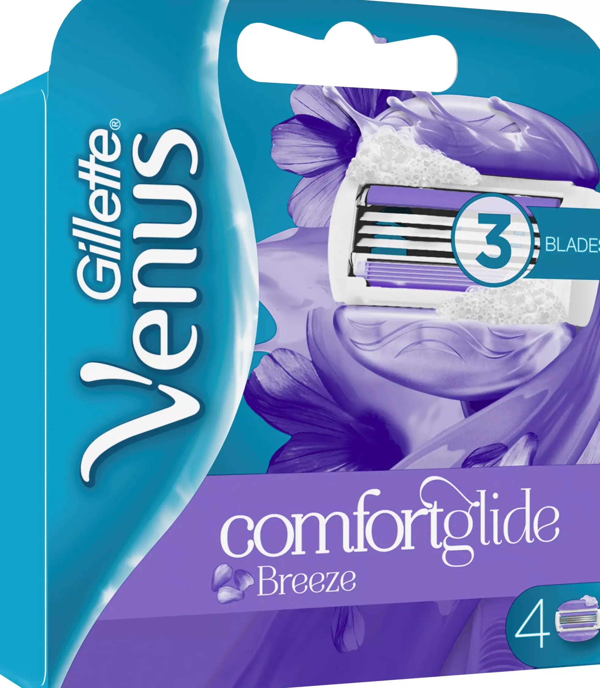Gillette VenusComfortGlide Breeze Razor Blades 4-pack 4 st