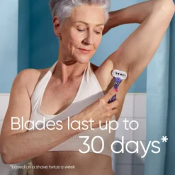 Gillette Venus Deluxe Smooth Swirl Razor 3 razor blade refills