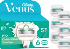 Gillette Venus Pro ComfortGlide Sensitive Razor Blades 6 st