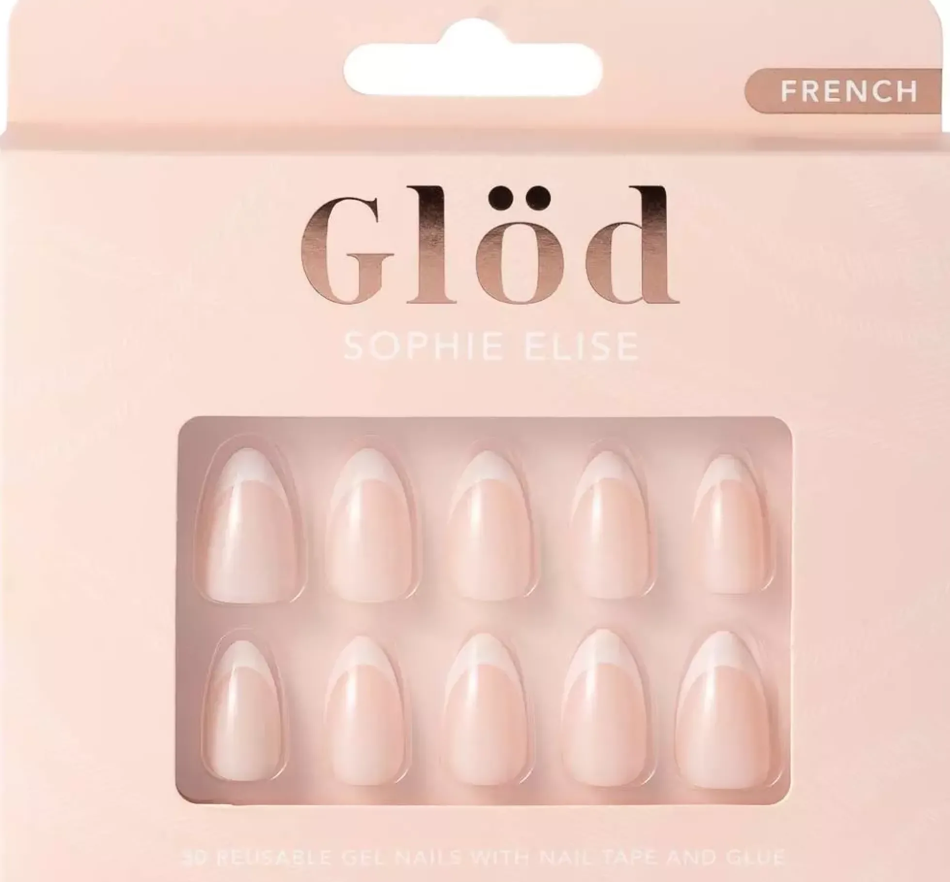 Glöd Sophie Elise Gel Nails French