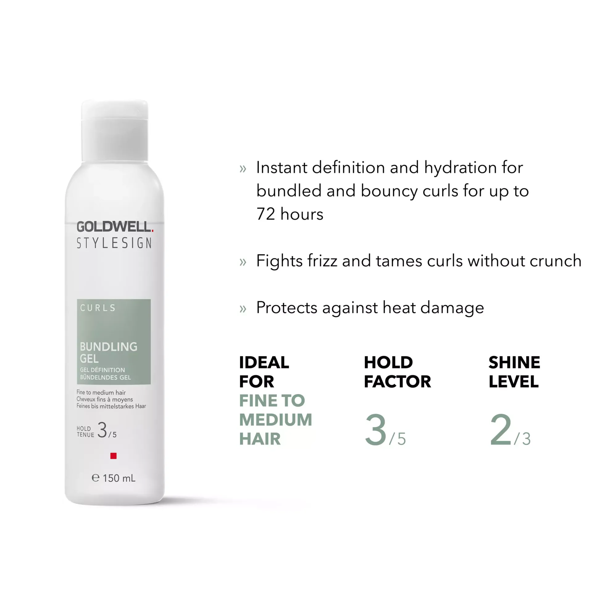 GoldwellStyleSign Curls Bundling Gel 150 ml
